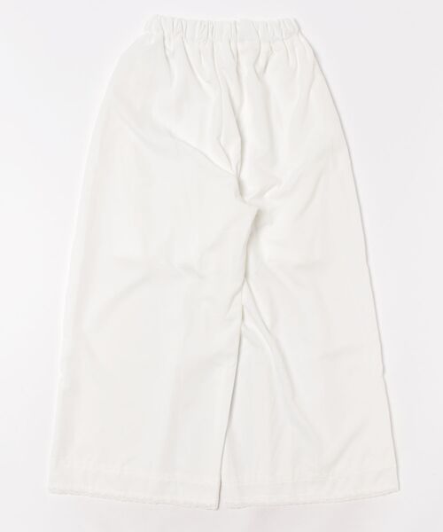 i-dare(アイディア)の「【i-dare】裾レース ロング丈 ガウチョパンツ(その他パンツ・レディース・ホワイト・SMALL/MEDIUM/LARGE/X-LARGE)」の2枚目の写真