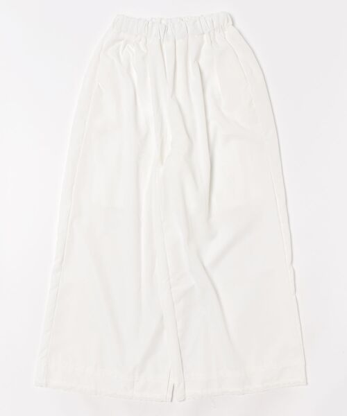 i-dare(アイディア)の「【i-dare】裾レース ロング丈 ガウチョパンツ(その他パンツ・レディース・ホワイト・SMALL/MEDIUM/LARGE/X-LARGE)」の3枚目の写真