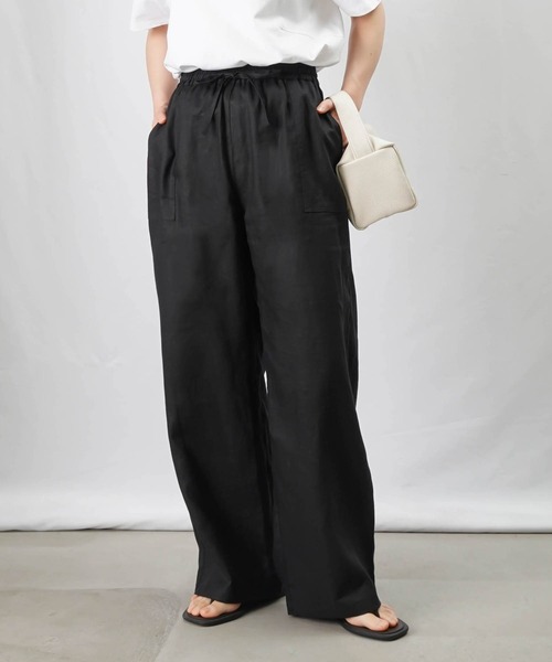 パンツ IONSEOUL luca striped wide pt HJ5D0048 LADY LUCK LUCA スウェットパンツ ジャージ LC/LLL 裏毛