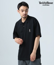 BAYFLOW | 【TeddyBear/テディベア】刺繍半袖ポロシャツ【抗菌防臭】(Tシャツ/カットソー)