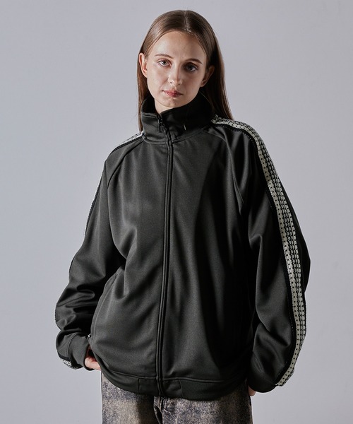 CLEL(NC)́yCLELzHand Knitting 2way Track Jacket / nhjbeBO 2waygbNWPbg(W[W)