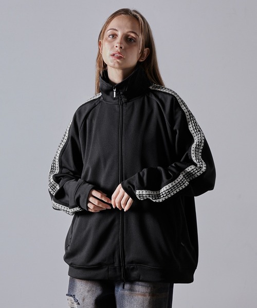 CLEL】Hand Knitting 2way Track Jacket / ハンドニッティング 2way