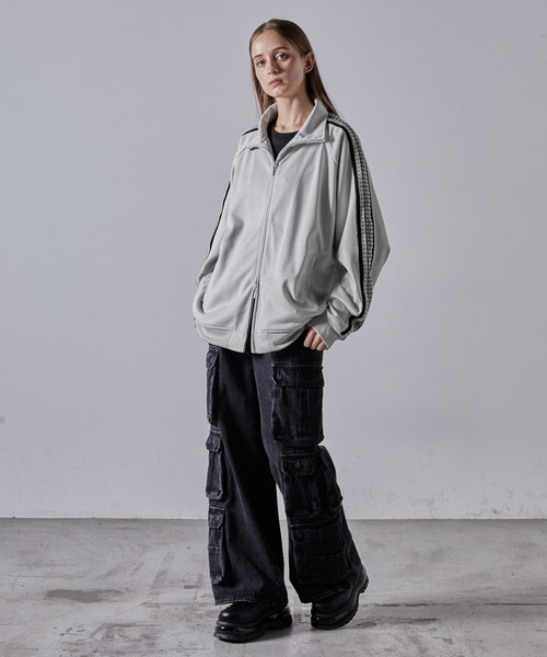 CLEL】Hand Knitting 2way Track Jacket / ハンドニッティング 2way