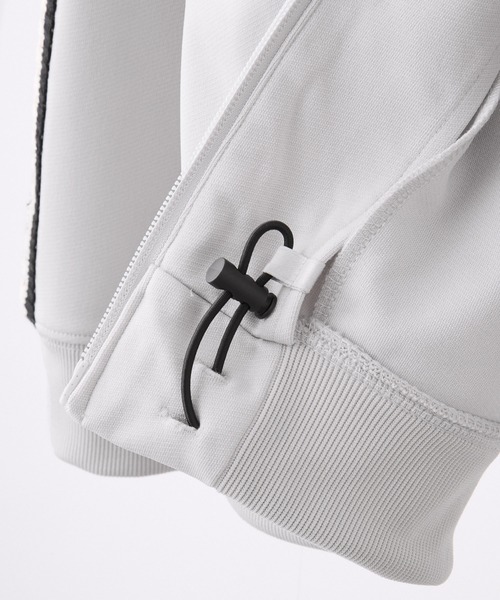 CLEL(クレイル)の「【CLEL】Hand Knitting 2way Track Jacket / ハンドニッティング 2wayトラックジャケット(ジャージ・メンズ・ブラック/チャコールグレー/ライトグレー・L/M/S/XS)」の6枚目の写真