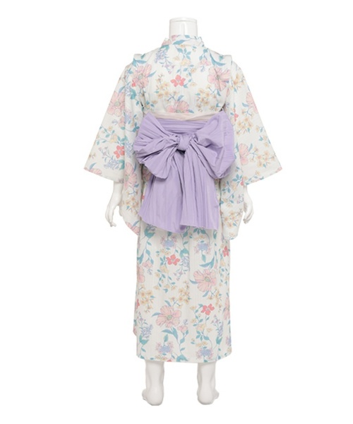 petit main（プティマイン）の「【WEB限定/2WAY着用】アソート浴衣（浴衣・キッズ・ラベンダー/ピンク/ネイビー・110cm/120cm/100cm/90cm/130cm）」の20枚目の写真