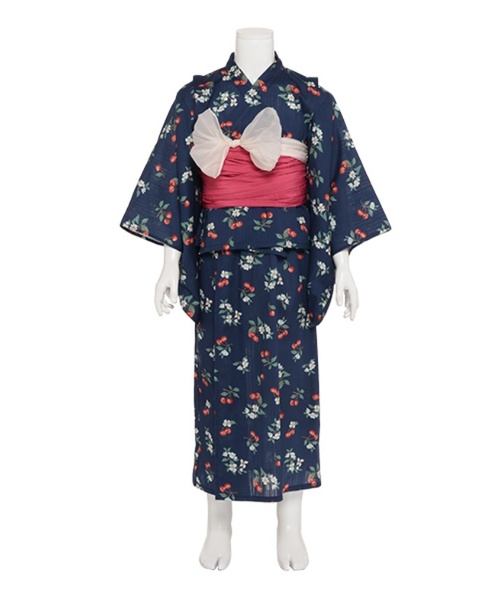 セール！メゾピアノ　浴衣　クリーニング済　平成レトロ　プティマイン セール！メゾピアノ 浴衣 クリーニング済 平成レトロ プティマイン