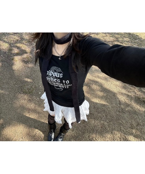 GIBOUS LONG SNAKE SCORPION TOPS 完売品 gibous/ギボス/gibous snake scorpion tops（Tシャツ/カットソー