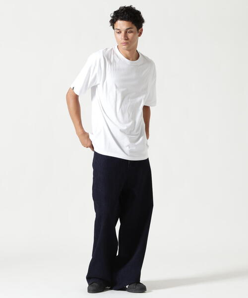 ◆DENHAM◆ SCISSOR REG TEE Cotton Jersey 送料・関税込み DENHAM/デンハム/WATER PAINTING SCISSOR TEE(Tシャツ