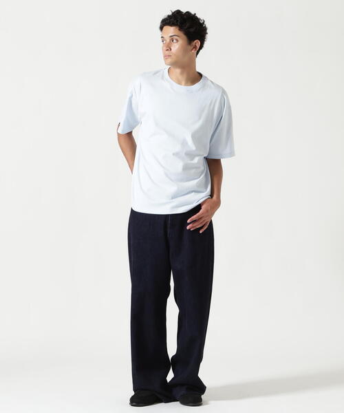 DENHAM（デンハム）の「DENHAM/デンハム/WATER PAINTING SCISSOR TEE（Tシャツ/カットソー・メンズ・ホワイト/ブルー系その他3・M/L/XL）」の14枚目の写真