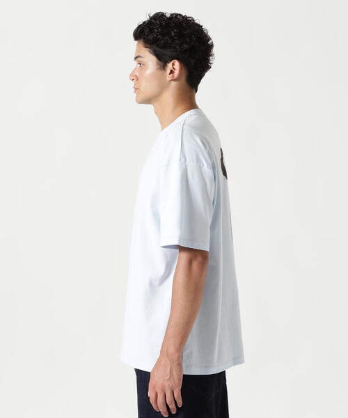 DENHAM（デンハム）の「DENHAM/デンハム/WATER PAINTING SCISSOR TEE（Tシャツ/カットソー・メンズ・ホワイト/ブルー系その他3・M/L/XL）」の15枚目の写真