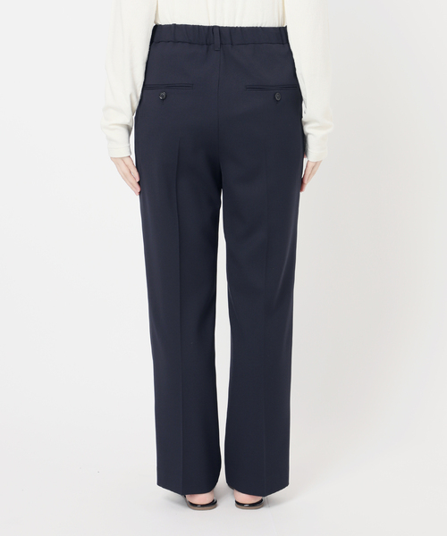 JOURNAL STANDARD（ジャーナルスタンダード）の「ウーリッシュツイルスリットパンツ（スラックス・レディース・ネイビー/チャコールグレー・36/38）」の12枚目の写真