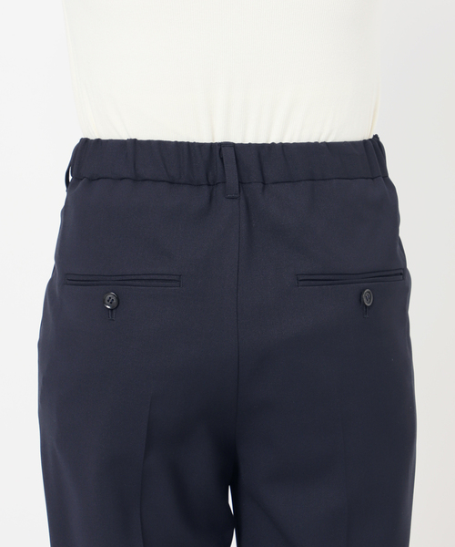 JOURNAL STANDARD（ジャーナルスタンダード）の「ウーリッシュツイルスリットパンツ（スラックス・レディース・ネイビー/チャコールグレー・36/38）」の11枚目の写真