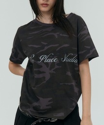 PLACE STUDIO | PLACE STUDIO／CAMOロゴスリムT(Tシャツ/カットソー)