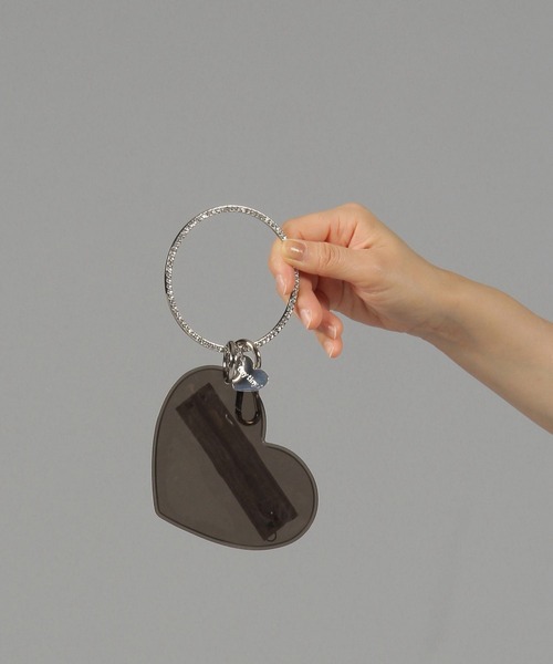 ハートクリアケースチャーム[tiny tiny(ティニーティニー)]（チャーム