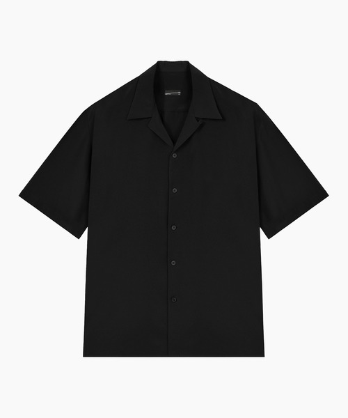 ラッドミュージシャン　プルオーバーシャツ DECHINE OPEN COLLAR SHORT SLEEVE SHIRT（シャツ/ブラウス