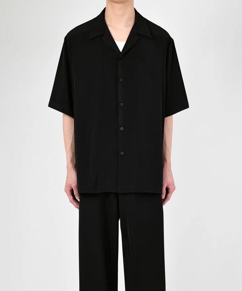 DECHINE OPEN COLLAR SHORT SLEEVE SHIRT（シャツ/ブラウス