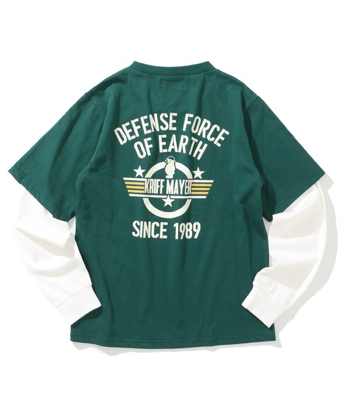 KRIFF MAYER Kid's Collection(クリフメイヤーキッズコレクション)の「【保温機能】ぬくテクJOIN-T(地球防衛軍)(Tシャツ/カットソー・キッズ・オフホワイト/グリーン/レッド/ネイビー・120/130/140/150/160/170)」の21枚目の写真