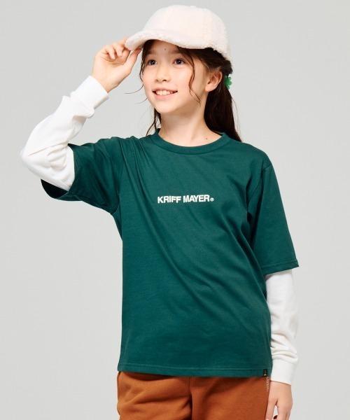 KRIFF MAYER Kid's Collection(クリフメイヤーキッズコレクション)の「【保温機能】ぬくテクJOIN-T(地球防衛軍)(Tシャツ/カットソー・キッズ・オフホワイト/グリーン/レッド/ネイビー・120/130/140/150/160/170)」の5枚目の写真