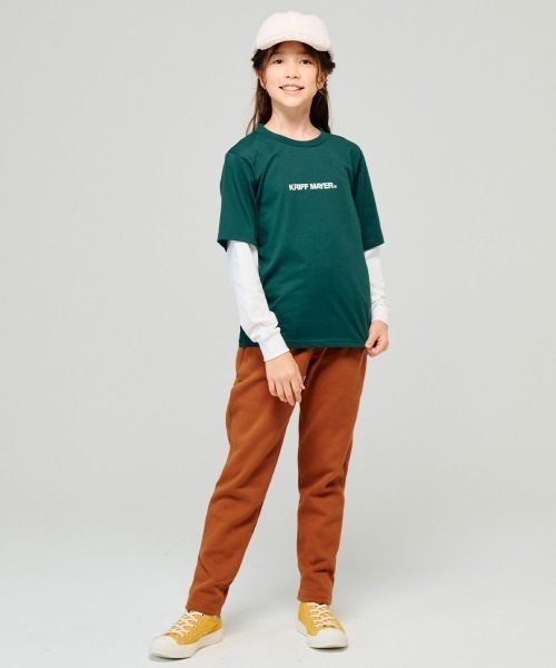 KRIFF MAYER Kid's Collection(クリフメイヤーキッズコレクション)の「【保温機能】ぬくテクJOIN-T(地球防衛軍)(Tシャツ/カットソー・キッズ・オフホワイト/グリーン/レッド/ネイビー・120/130/140/150/160/170)」の7枚目の写真