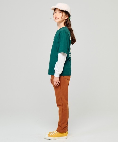 KRIFF MAYER Kid's Collection(クリフメイヤーキッズコレクション)の「【保温機能】ぬくテクJOIN-T(地球防衛軍)(Tシャツ/カットソー・キッズ・オフホワイト/グリーン/レッド/ネイビー・120/130/140/150/160/170)」の8枚目の写真