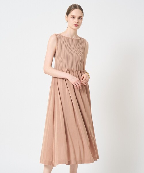 Lemon　美品✨ANAYI グリーン ロングワンピース 38号 予約]フリルカラープリーツロングワンピース/グリーン – Lumier