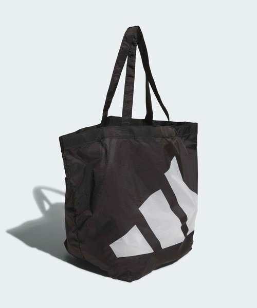 adidas（アディダス）の「パッカブル バッグ / アディダス adidas（エコバッグ/サブバッグ・メンズ・カーキ/ブラック/ブルー・FREE）」の5枚目の写真