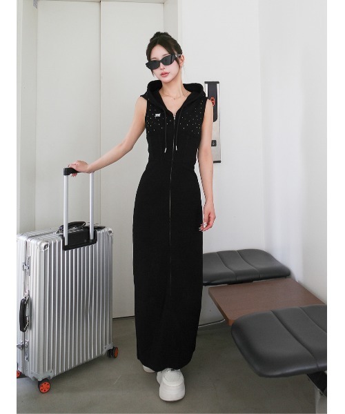 Darich シャイニースウェットロングワンピース シャイニースウェットロングワンピース（ワンピース）｜Darich