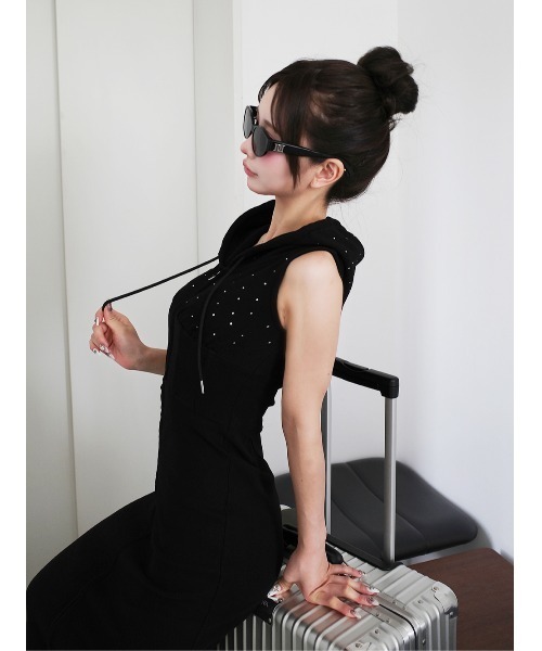 Darich シャイニースウェットロングワンピース シャイニースウェットロングワンピース（ワンピース）｜Darich