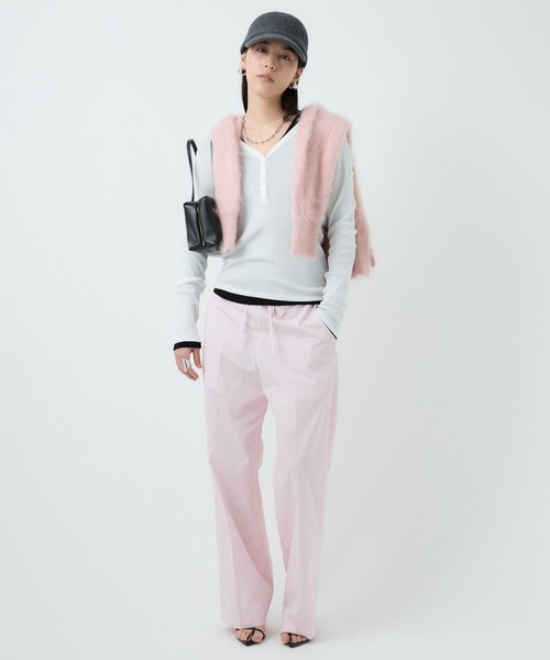 tシャツ Chaos(カオス)/ WHY NOT NOWポートヘンリープルオーバー レディース Chaos(カオス)/ ◇WHY NOT NOW◇ポートヘンリープルオーバー（T