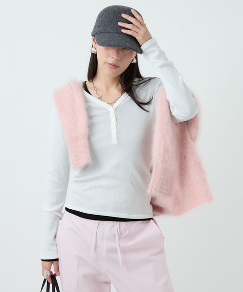 Chaos（カオス）の「Chaos(カオス)/ ◆WHY NOT NOW◆ポートヘンリープルオーバー（Tシャツ/カットソー・レディース・ブラック/グレー/ホワイト・FREE）」の13枚目の写真