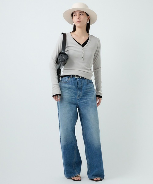 カオス ポートヘンリープルオーバー　ニット Chaos(カオス)/ ◇WHY NOT NOW◇ポートヘンリープルオーバー（Tシャツ