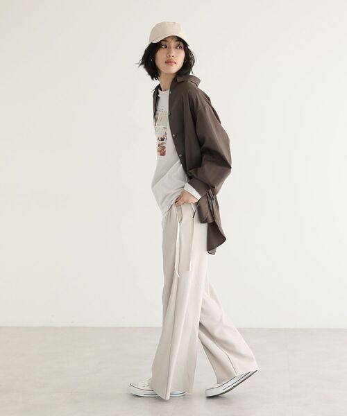 Green　Parks（グリーンパークス）の「everywalk.ヴィンテージレザーロゴキャップ（キャップ・レディース・ブラウン/アイボリー・FREE）」の10枚目の写真