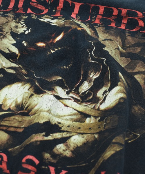 HANES(ヘインズ)の「【USED】Hanes “DISTURBED/ASYLUM” バンド Tシャツ(Tシャツ/カットソー・メンズ・ブラック・X-LARGE)」の4枚目の写真