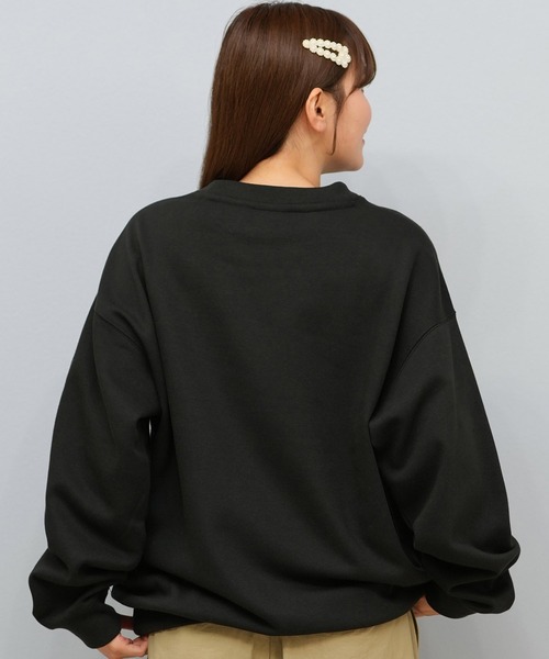 Columbia（コロンビア）の「【限定】columbia/コロンビア ユニセックス SUNRISE EDGE SWEAT CREW スウェット/トレーナー PM0900（スウェット・メンズ・ヘザーグレー/ブラック×ホワイト/ベージュ系その他/グレー×ホワイト/ブラック×ブラック・M/L/XL/XS/S）」の12枚目の写真