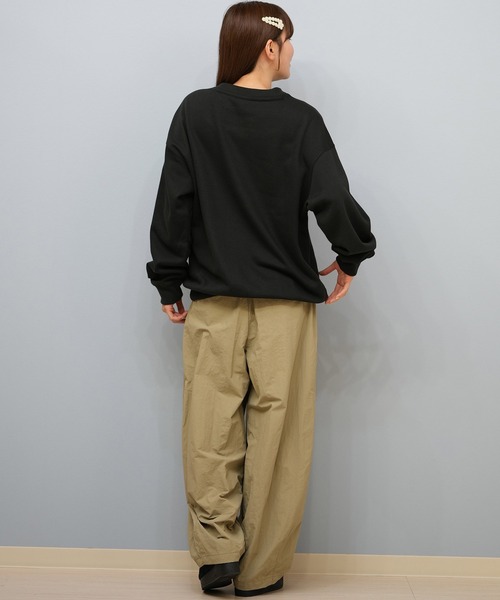 Columbia（コロンビア）の「【限定】columbia/コロンビア ユニセックス SUNRISE EDGE SWEAT CREW スウェット/トレーナー PM0900（スウェット・メンズ・ヘザーグレー/ブラック×ホワイト/ベージュ系その他/グレー×ホワイト/ブラック×ブラック・M/L/XL/XS/S）」の14枚目の写真