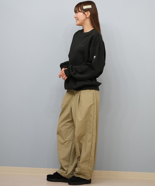 Columbia（コロンビア）の「【限定】columbia/コロンビア ユニセックス SUNRISE EDGE SWEAT CREW スウェット/トレーナー PM0900（スウェット・メンズ・ヘザーグレー/ブラック×ホワイト/ベージュ系その他/グレー×ホワイト/ブラック×ブラック・M/L/XL/XS/S）」の15枚目の写真