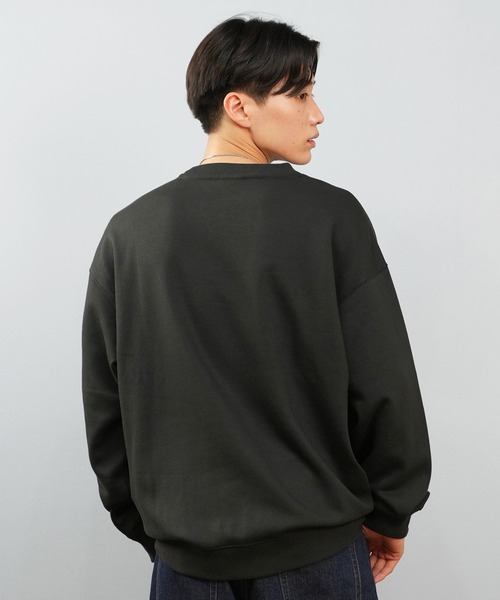 Columbia（コロンビア）の「【限定】columbia/コロンビア ユニセックス SUNRISE EDGE SWEAT CREW スウェット/トレーナー PM0900（スウェット・メンズ・ヘザーグレー/ブラック×ホワイト/ベージュ系その他/グレー×ホワイト/ブラック×ブラック・M/L/XL/XS/S）」の8枚目の写真