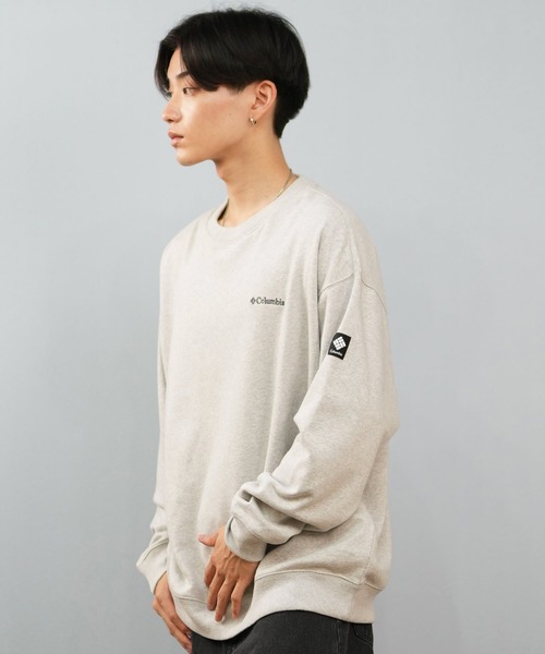Columbia（コロンビア）の「【限定】columbia/コロンビア ユニセックス SUNRISE EDGE SWEAT CREW スウェット/トレーナー PM0900（スウェット・メンズ・ヘザーグレー/ブラック×ホワイト/ベージュ系その他/グレー×ホワイト/ブラック×ブラック・M/L/XL/XS/S）」の18枚目の写真