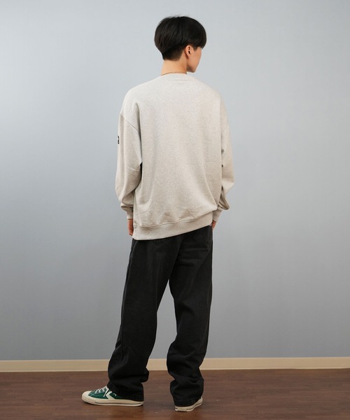 Columbia（コロンビア）の「【限定】columbia/コロンビア ユニセックス SUNRISE EDGE SWEAT CREW スウェット/トレーナー PM0900（スウェット・メンズ・ヘザーグレー/ブラック×ホワイト/ベージュ系その他/グレー×ホワイト/ブラック×ブラック・M/L/XL/XS/S）」の21枚目の写真