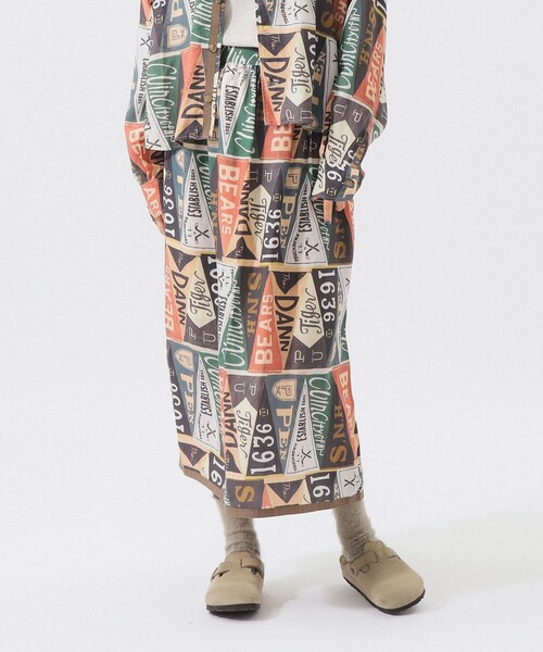BEAMS BOY（ビームスボーイ）の「【1/15再値下げ】ペナント プリント スカート（スカート・レディース・ブルー/その他1・1/2）」の16枚目の写真