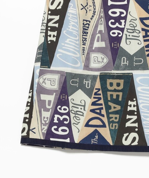 BEAMS BOY（ビームスボーイ）の「【1/15再値下げ】ペナント プリント スカート（スカート・レディース・ブルー/その他1・1/2）」の20枚目の写真