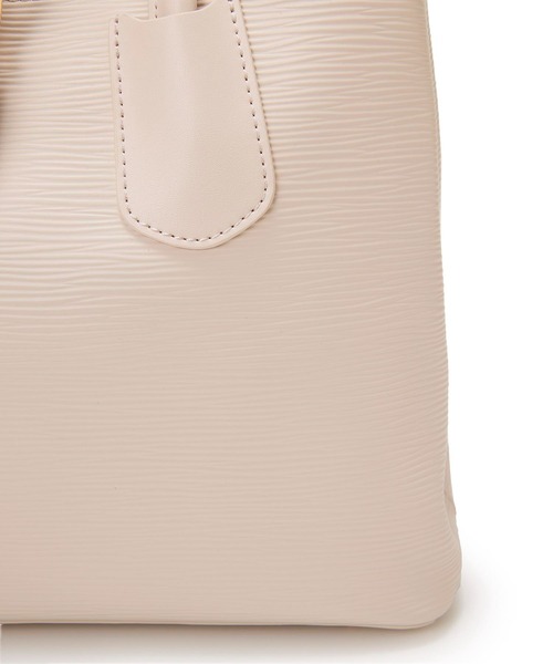 Breath TOPKAPI（ブレストプカピ）の「【Breath TOPKAPI】RIPPLE リプル バックル ショルダー付き B5 トートバッグ（トートバッグ・レディース・オフホワイト/ブラック/グレイッシュベージュ・FREE）」の22枚目の写真