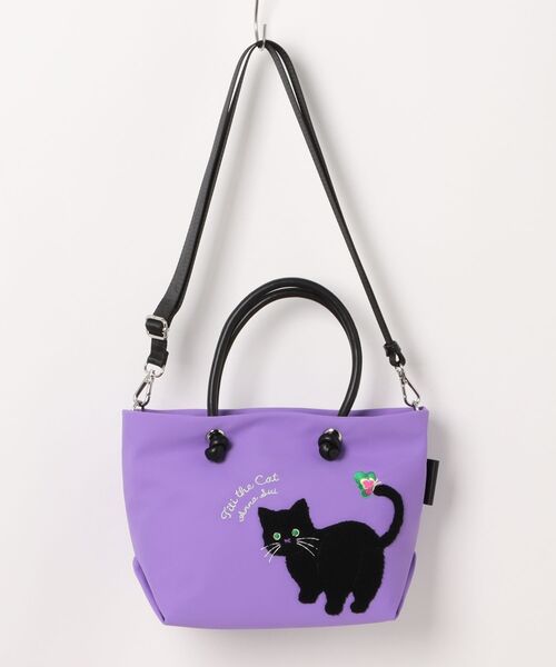 【ANNA SUI】デイリーTITI 2wayトートバッグ アナスイ ANNA SUI デイリーTITI 2wayトートバッグ （ブラウン