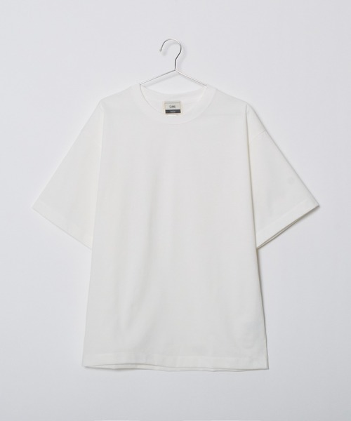 Sunny Smith(サニースミス)の「SunnySmith無地ボディプレーティング天竺Tシャツ(Tシャツ/カットソー・メンズ・チャコール/アッシュグレー/オフホワイト・LARGE/MEDIUM/SMALL)」の4枚目の写真