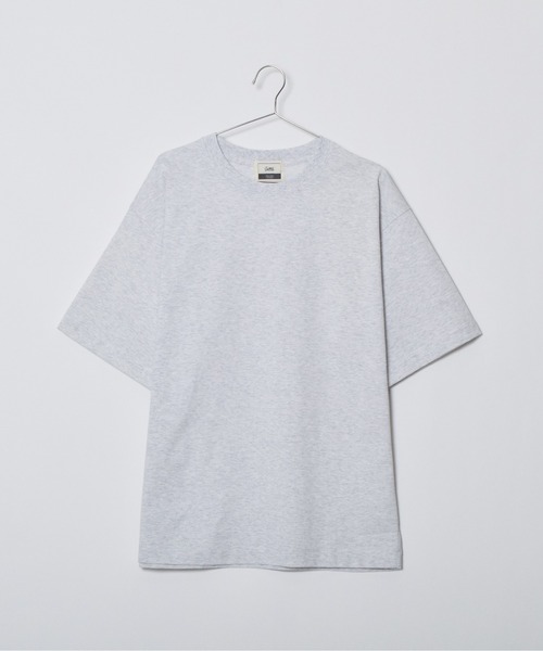Sunny Smith(サニースミス)の「SunnySmith無地ボディプレーティング天竺Tシャツ(Tシャツ/カットソー・メンズ・チャコール/アッシュグレー/オフホワイト・LARGE/MEDIUM/SMALL)」の5枚目の写真