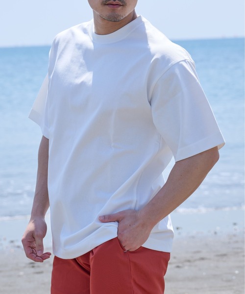 Sunny Smith(サニースミス)の「SunnySmith無地ボディプレーティング天竺Tシャツ(Tシャツ/カットソー・メンズ・チャコール/アッシュグレー/オフホワイト・LARGE/MEDIUM/SMALL)」の15枚目の写真