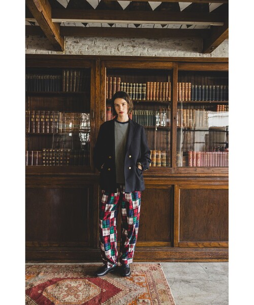 BEAMS PLUS（ビームスプラス）の「インディアン フランネル パッチワーク トラウザーズ（その他パンツ・メンズ・その他・XL/S/M/L）」の2枚目の写真