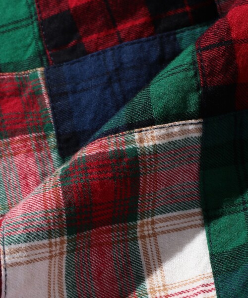 BEAMS PLUS（ビームスプラス）の「インディアン フランネル パッチワーク トラウザーズ（その他パンツ・メンズ・その他・XL/S/M/L）」の9枚目の写真