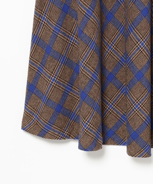 BEAMS BOY（ビームスボーイ）の「【2/5再値下げ】チェック ロング Aライン スカート（スカート・レディース・ブラウン/レッド・1/2）」の15枚目の写真