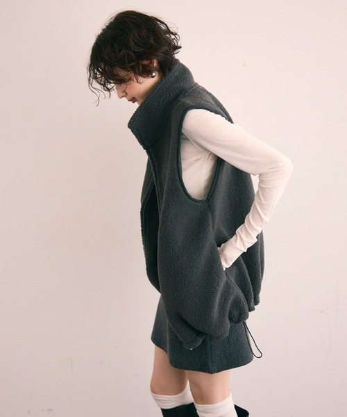 ボアBIGベスト（ベスト）｜Trish（トリッシュ）のファッション通販